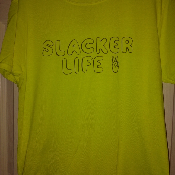 Slacker Life peace sign tee - Picture 2 of 4
